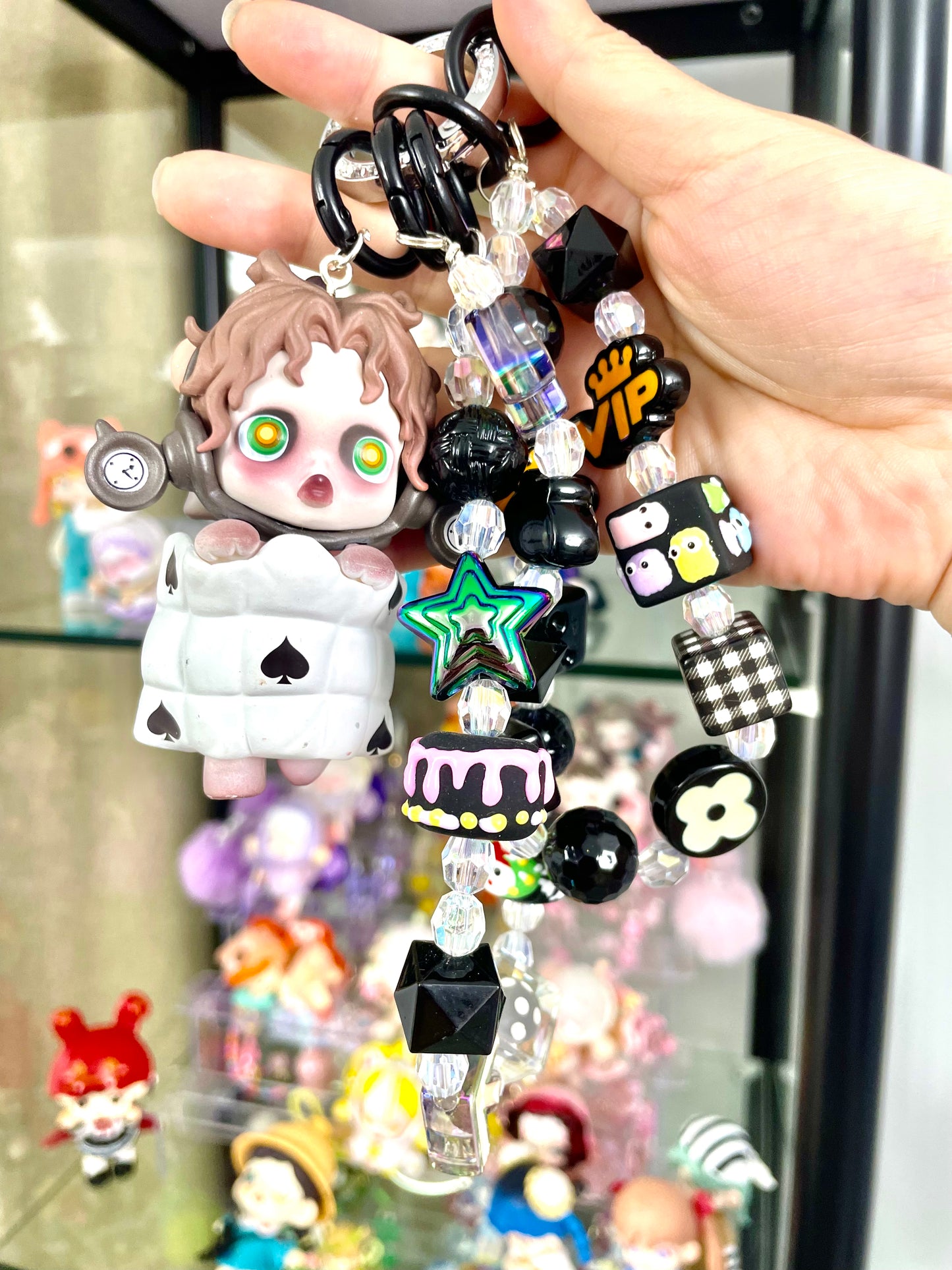 New【A004】携帯、カバンキーホルダー