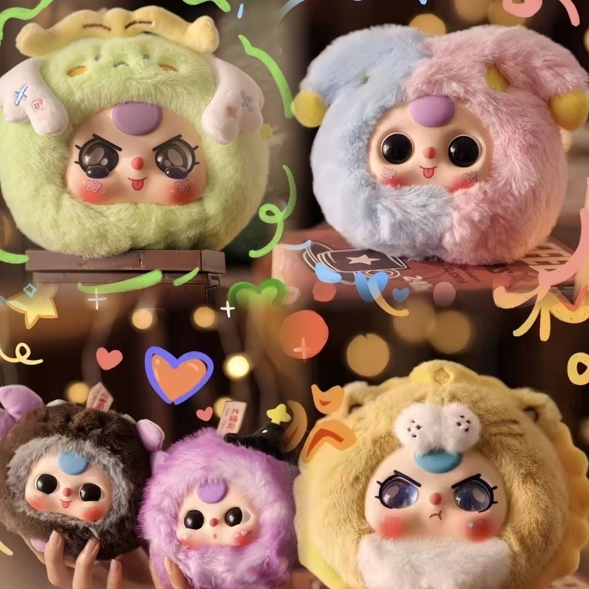 1/10 新品【F0017】Baby 3星座