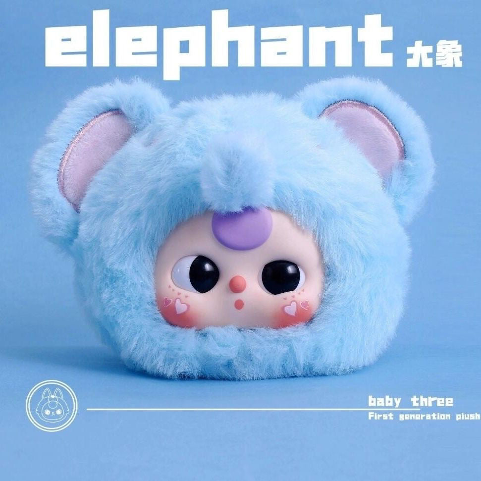 10/18新品【 F002】 Baby three 動物シーリズ　